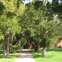 Drum Circle Retreat - Blick in den Barockgarten